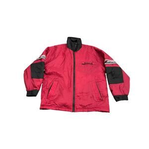 Pro Player NFL Tamba Bay Buccaneers Spellout Vintage Puffer Zip Jacket Medium